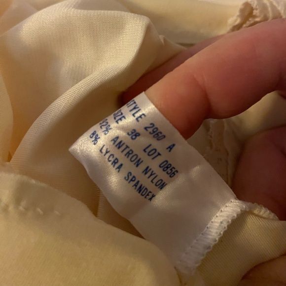 Vintage 70's Wonder Maid Empire Waist Non Cling Night Gown - 38 - Picture 15 of 15